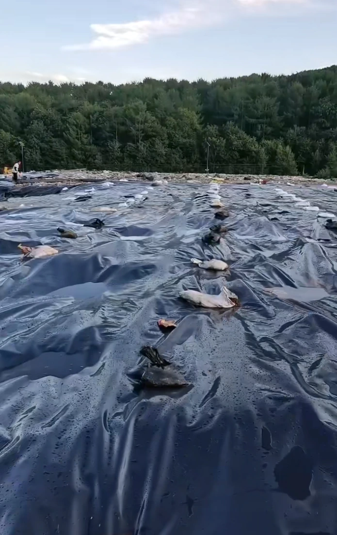 垃圾填埋场临时覆盖